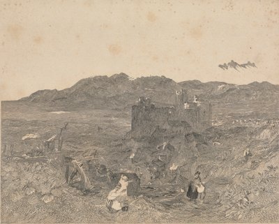 Harlech Castle, North Wales by W. R. Smith