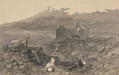Harlech Castle, North Wales by W. R. Smith