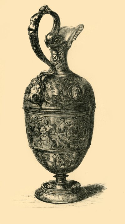 Pewter Ewer by W. W. McCarty