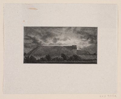 The Jelling Mounds by Waldemar Bøhme