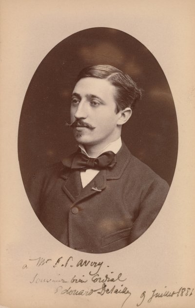 Édouard Detaille, 1870s by Walery Frères