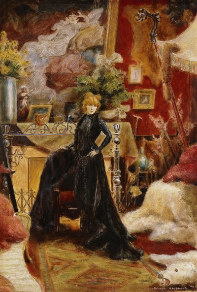 Portrait of Sarah Bernhardt by Walford Graham Robertson