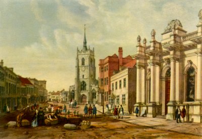 Market Hall, Sudbury, c. 1850, 1943 by Walker