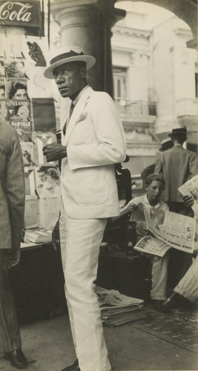 Havana Citizen / Citizen in Downtown Havana by Walker Evans