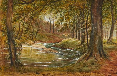 A Forest Glade by Waller Hugh Paton