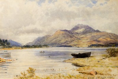 Ben Lomond from Luss by Waller Hugh Paton