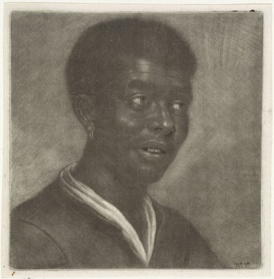 Head of a Black Man by Wallerant Vaillant