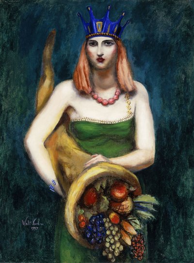 Girl with Cornucopia by Walt Kuhn