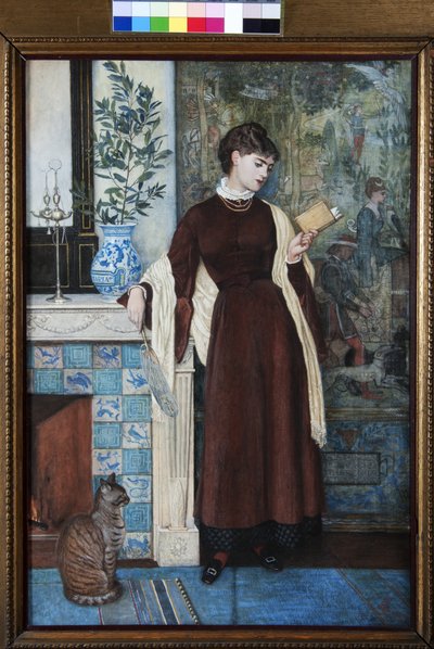 At Home: A Portrait by Walter Crane