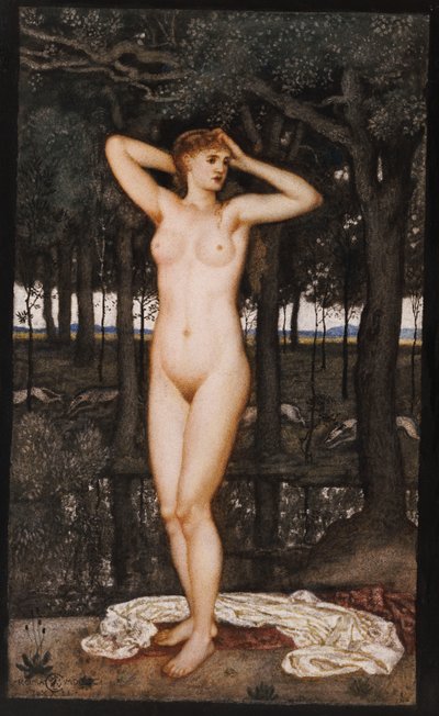 Diana at the Bath, 1872 by Walter Crane