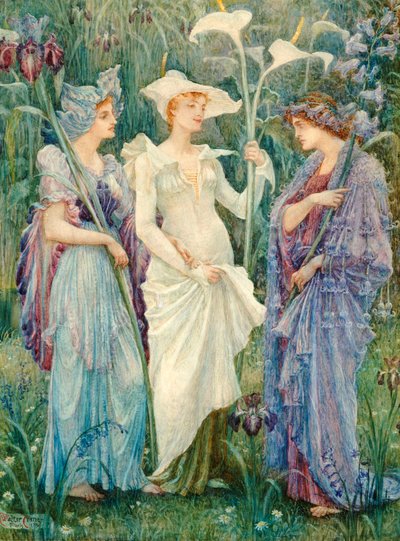 Ensigns of Spring by Walter Crane