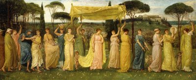 The Advent of Spring, 1873 by Walter Crane