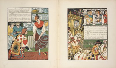 The Prince and Cinderella by Walter Crane
