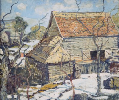 Pennsylvania Barn in the Snow by Walter Elmer Schofield