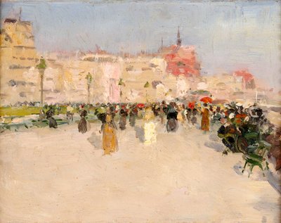 A Seaside Promenade by Walter Frederick Osborne