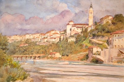 Belluno, Italy 1925 by Walter Frederick Roofe Tyndale