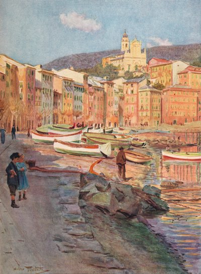 S. Margherita Ligure, c1910, 1912 by Walter Frederick Roofe Tyndale
