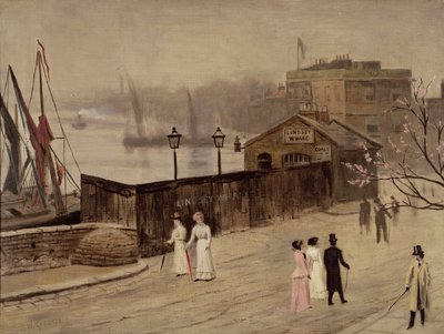 Lindsey Wharf by Walter Greaves