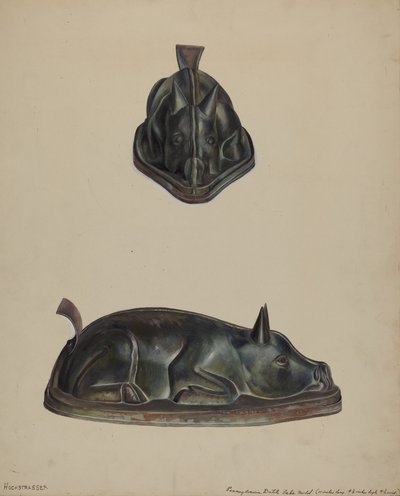 Pa. German Cake Mold by Walter Hochstrasser