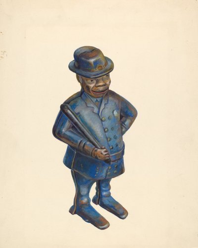 Toy Bank: Policeman by Walter Hochstrasser