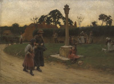 Wandering Musicians by Walter Langley