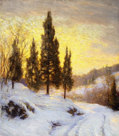 Winter Sundown by Walter Launt Palmer