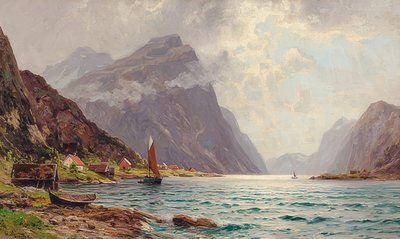 Fjord Landscape by Walter Moras