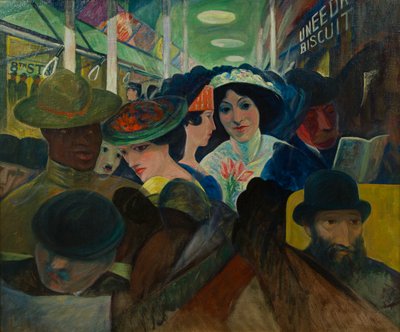 The Subway by Walter Pach