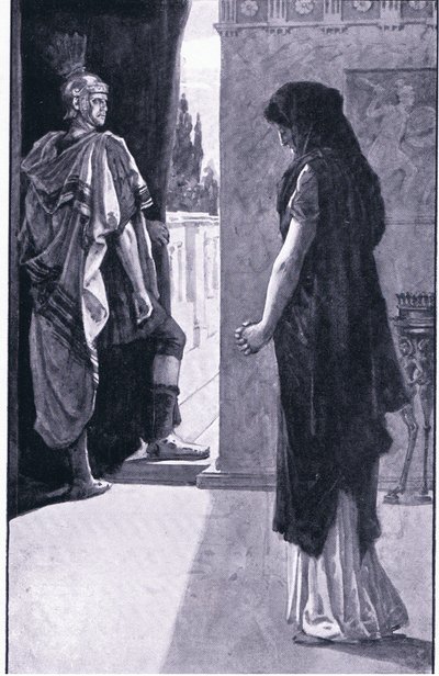 Anthony and Octavia by Walter Paget