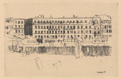 Old Hotel Royal Dieppe by Walter Richard Sickert