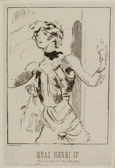 Quai Henry IV by Walter Richard Sickert
