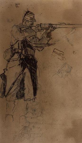 Study for a Soldier by Walter Richard Sickert