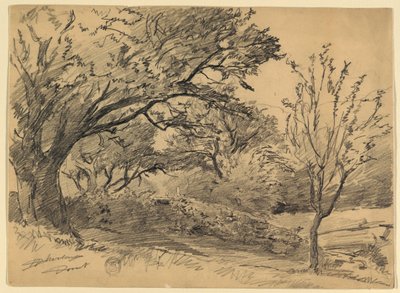 Landscape in Dorset, Vermont by Walter Shirlaw