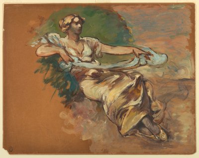 Seated Woman by Walter Shirlaw