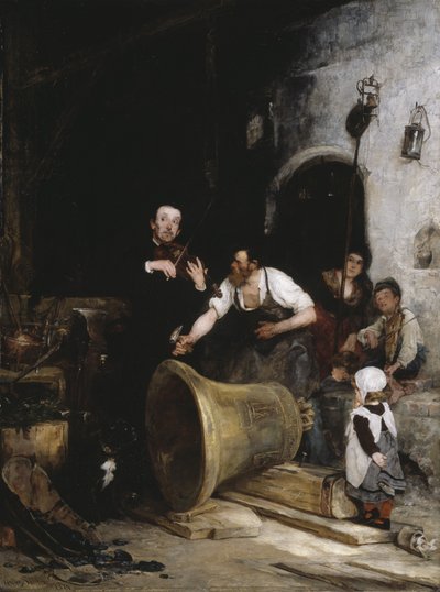 Toning the Bell, 1874 by Walter Shirlaw
