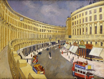 Regent Street, London by Walter Taylor