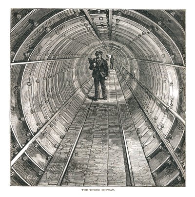 The Tower Tunnel by Walter Thornbury