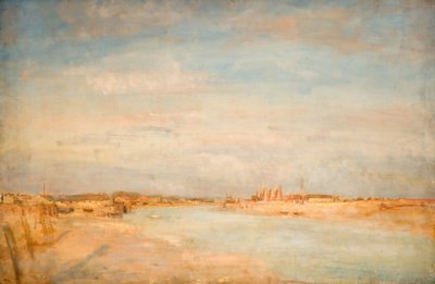 River Scene by Walter Westley Russell