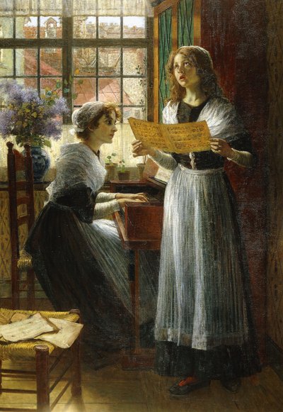 The Duet by Walther Firle