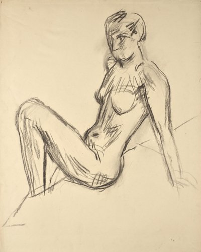 Study of a Nude by Walther Gamerith