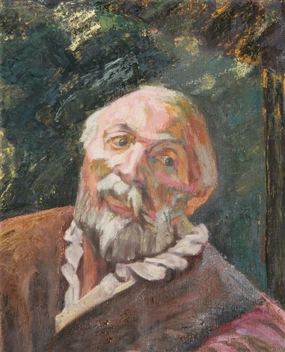Portrait of an Old Man by Walther Gamerith