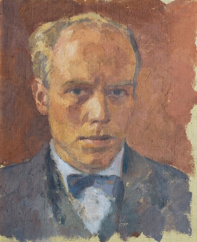 Early Self-Portrait by Walther Gamerith