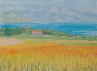 Cornfield at Attersee by Walther Gamerith