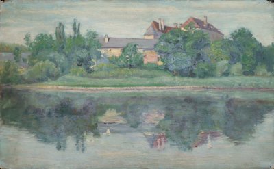 Castle by the Lake by Walther Gamerith