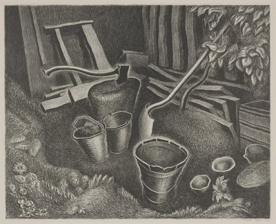 Backyard Corner by Wanda Gág