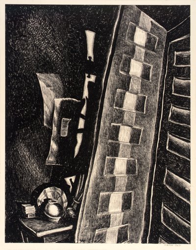 Two Doors--Interior by Wanda Gág