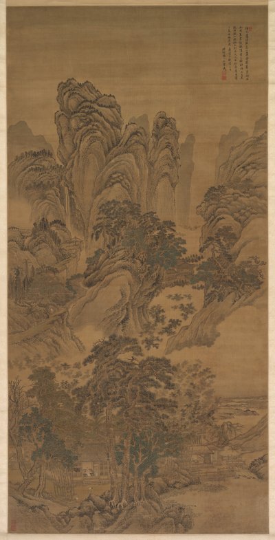 Landscape by Wang Hui