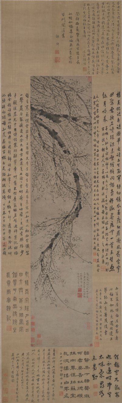 Ink Plum by Wang Mian