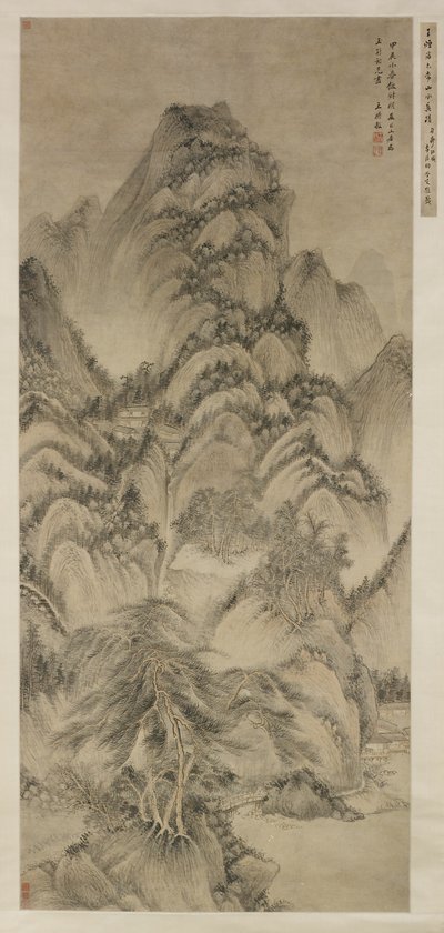 Landscape after Wang Meng by Wang Shimin