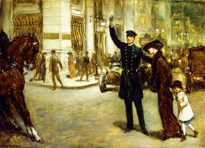 New York Crossing by Warren B. Davis